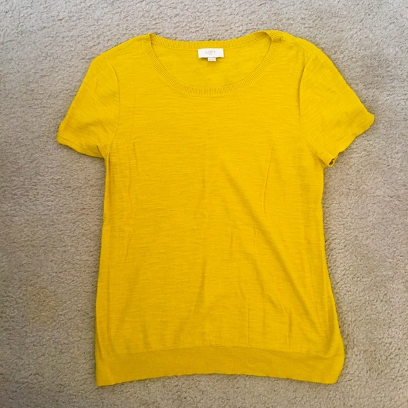 LOFT Sweaters - Loft Outlet short sleeve sweater top Medium